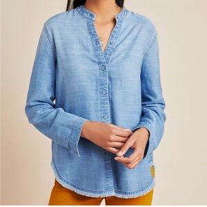 Anthropologie cloth & stone Caffrey Button Down - M